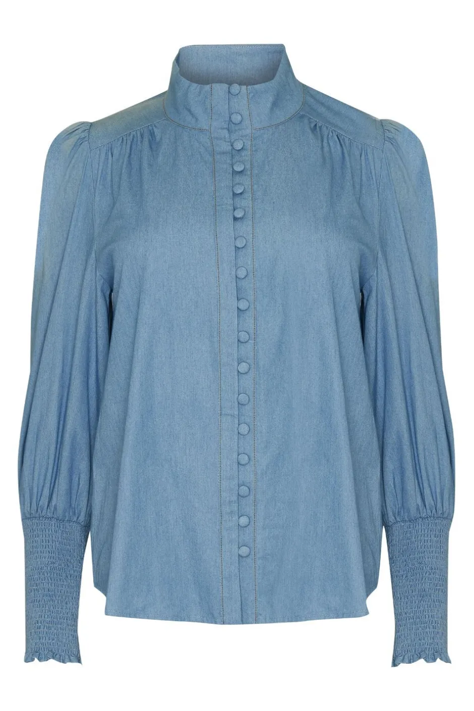 zoe kratzmann Tops|Pier Top-Chambray