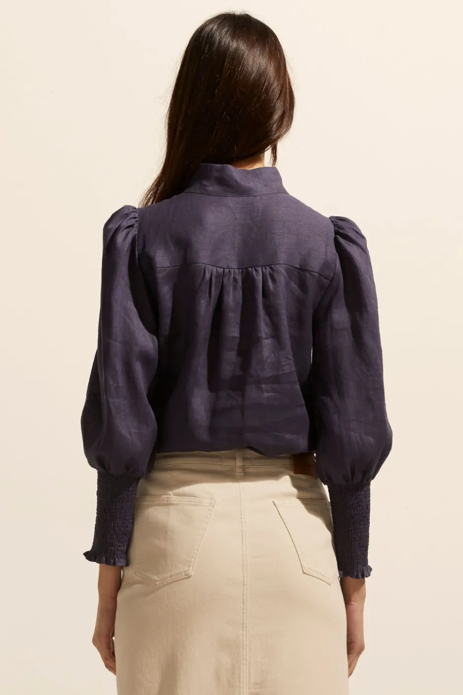zoe kratzmann Tops|Pier Top-Indigo