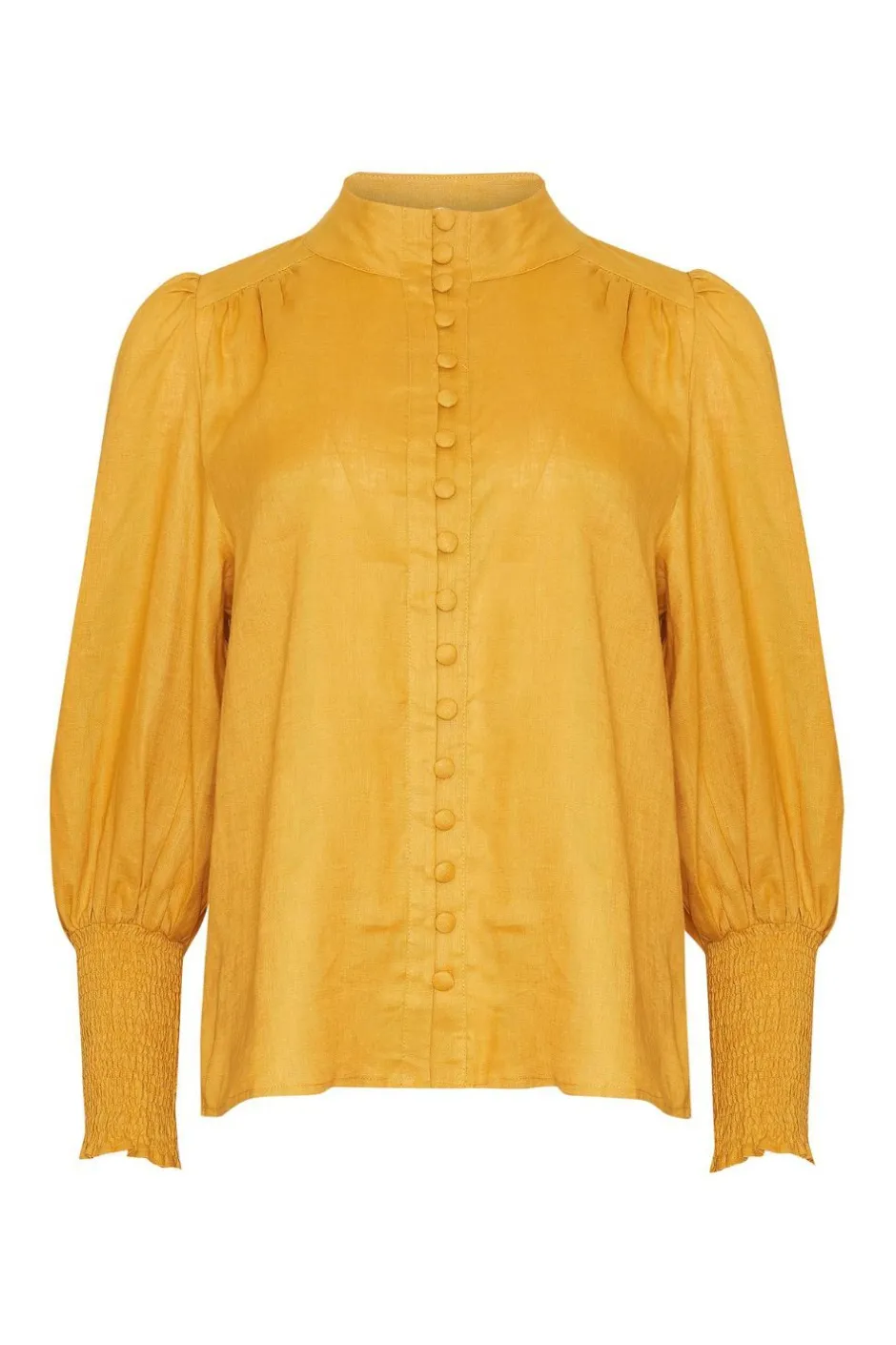 zoe kratzmann Tops|Pier Top-Ochre