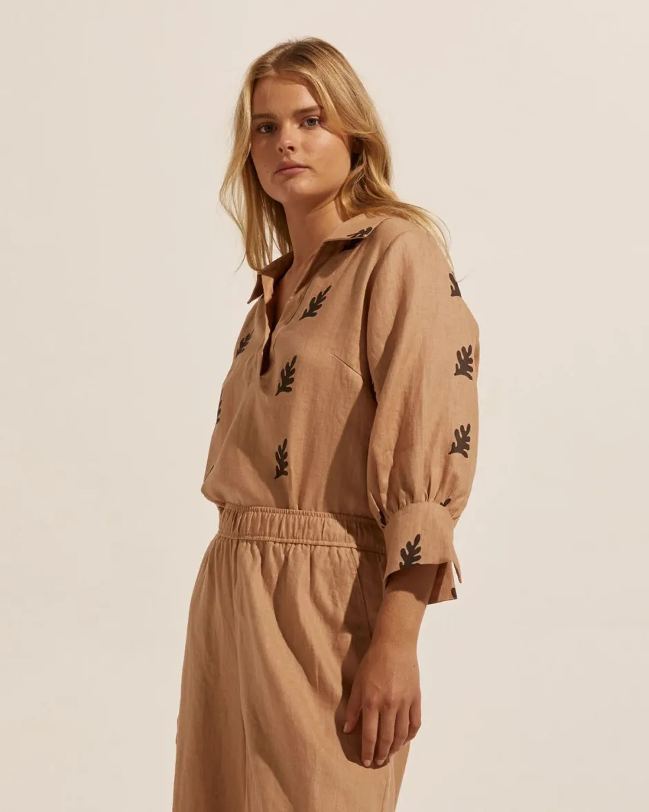 zoe kratzmann Tops|Quiver Top-Frond Cafe