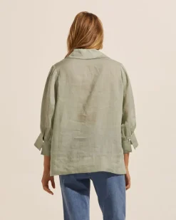 zoe kratzmann Tops|Quiver Top-Laurel