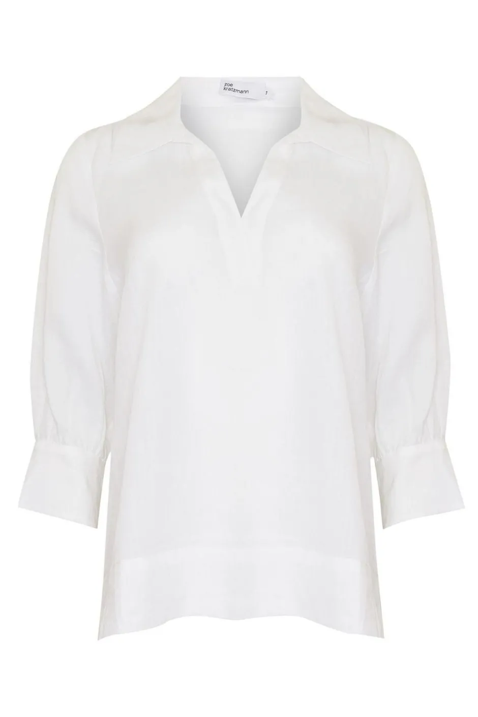 zoe kratzmann Tops|Quiver Top-Porcelain