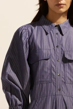 zoe kratzmann Dresses|Recess Dress-Yale Stripe