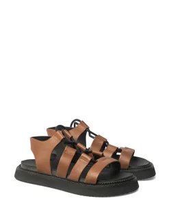 zoe kratzmann Sandals|Record Sandal-Whiskey