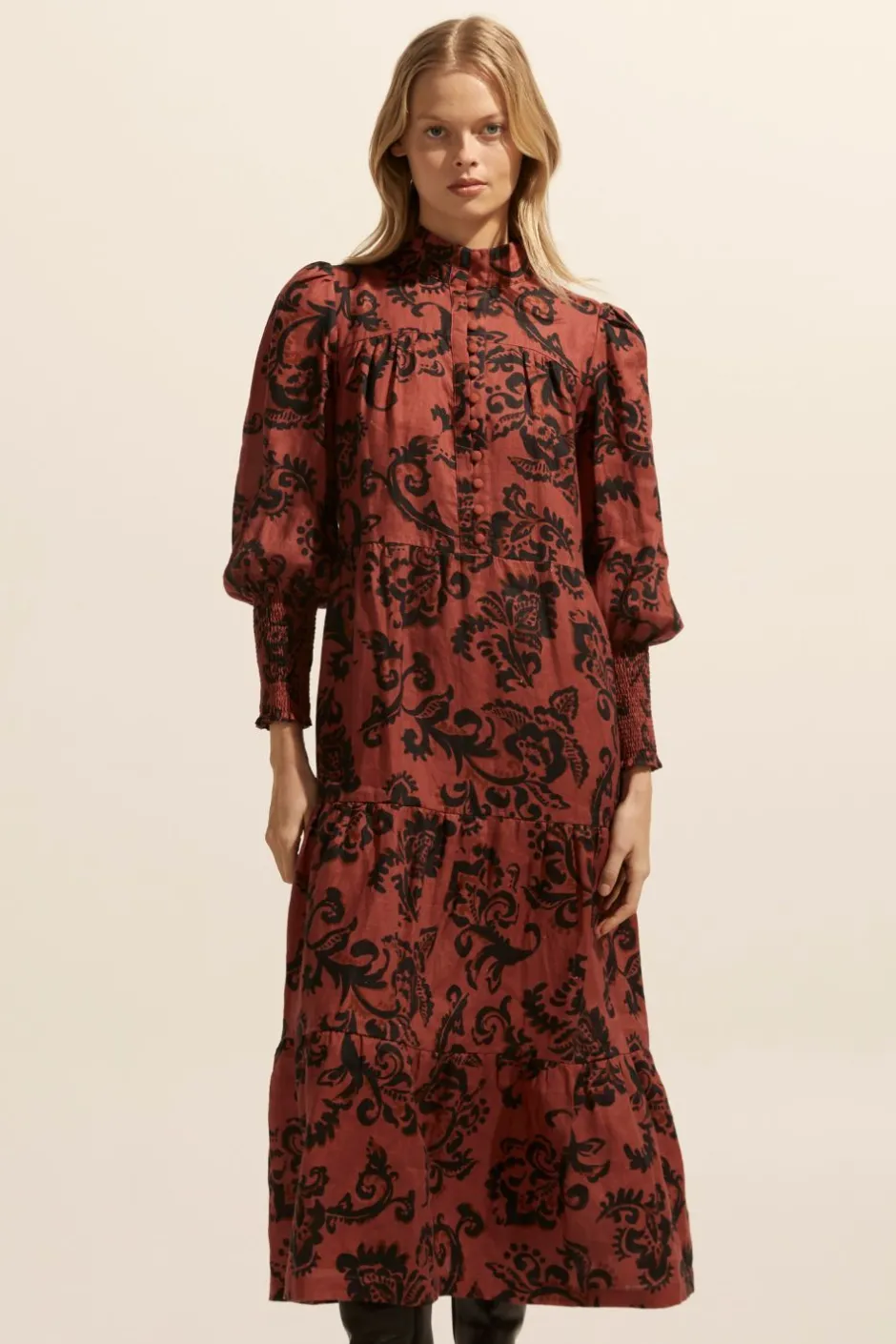 zoe kratzmann Dresses|Recruit Dress-Clay Floral