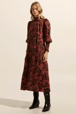 zoe kratzmann Dresses|Recruit Dress-Clay Floral
