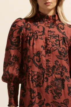 zoe kratzmann Dresses|Recruit Dress-Clay Floral