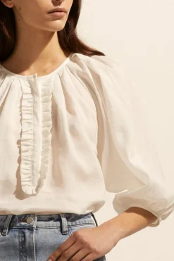 zoe kratzmann Tops|Refine Top-Cream