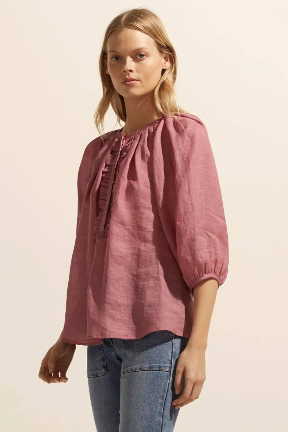 zoe kratzmann Tops|Refine Top-Magenta