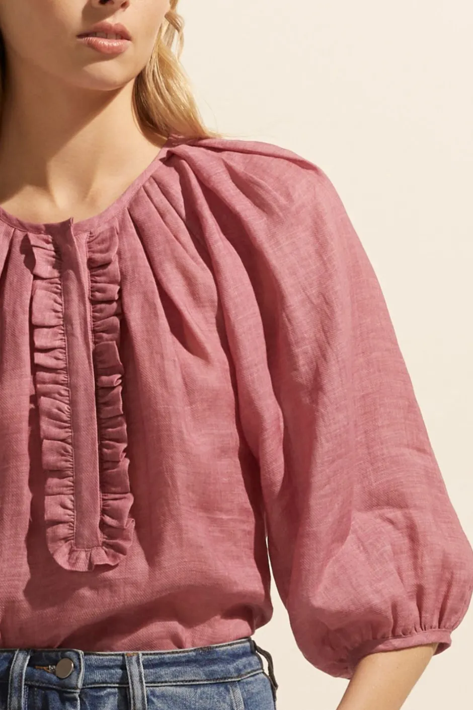 zoe kratzmann Tops|Refine Top-Magenta
