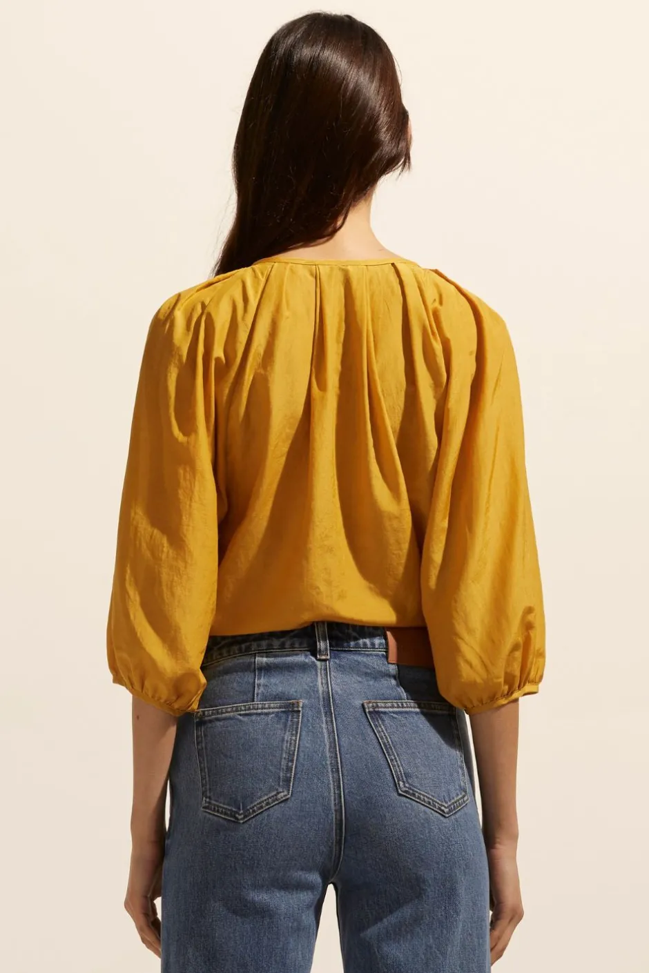 zoe kratzmann Tops|Refine Top-Ochre