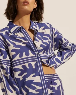 zoe kratzmann Tops|Reflex Top-Frond Wave