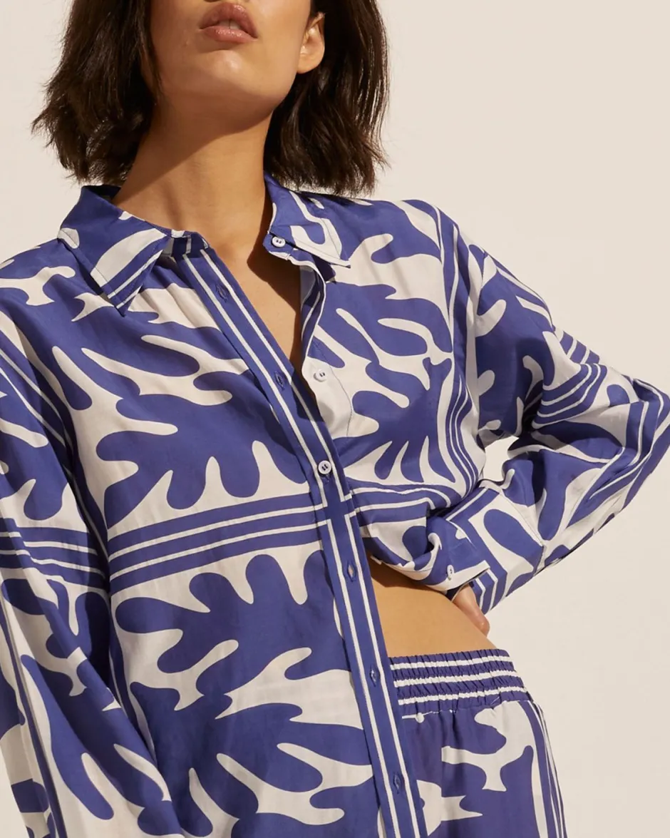 zoe kratzmann Tops|Reflex Top-Frond Wave