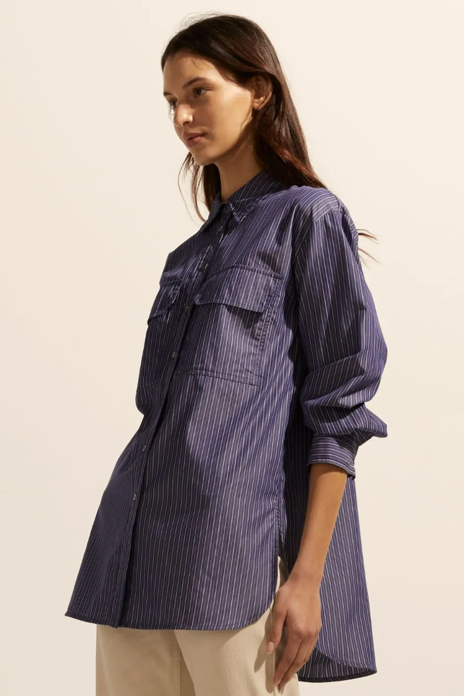 zoe kratzmann Tops|Reprieve Top-Yale Stripe