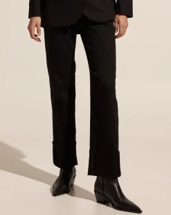 zoe kratzmann Bottoms|Resident Jean-Black Denim