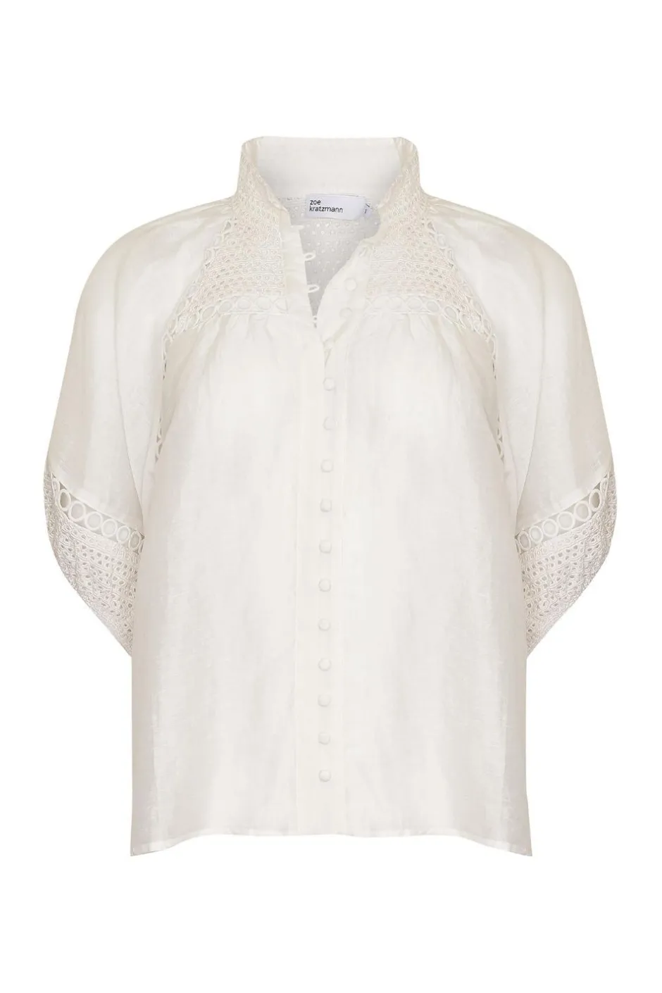 zoe kratzmann Tops|Roam Top-Porcelain