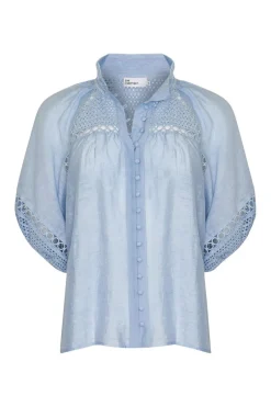 zoe kratzmann Tops|Roam Top-Sky