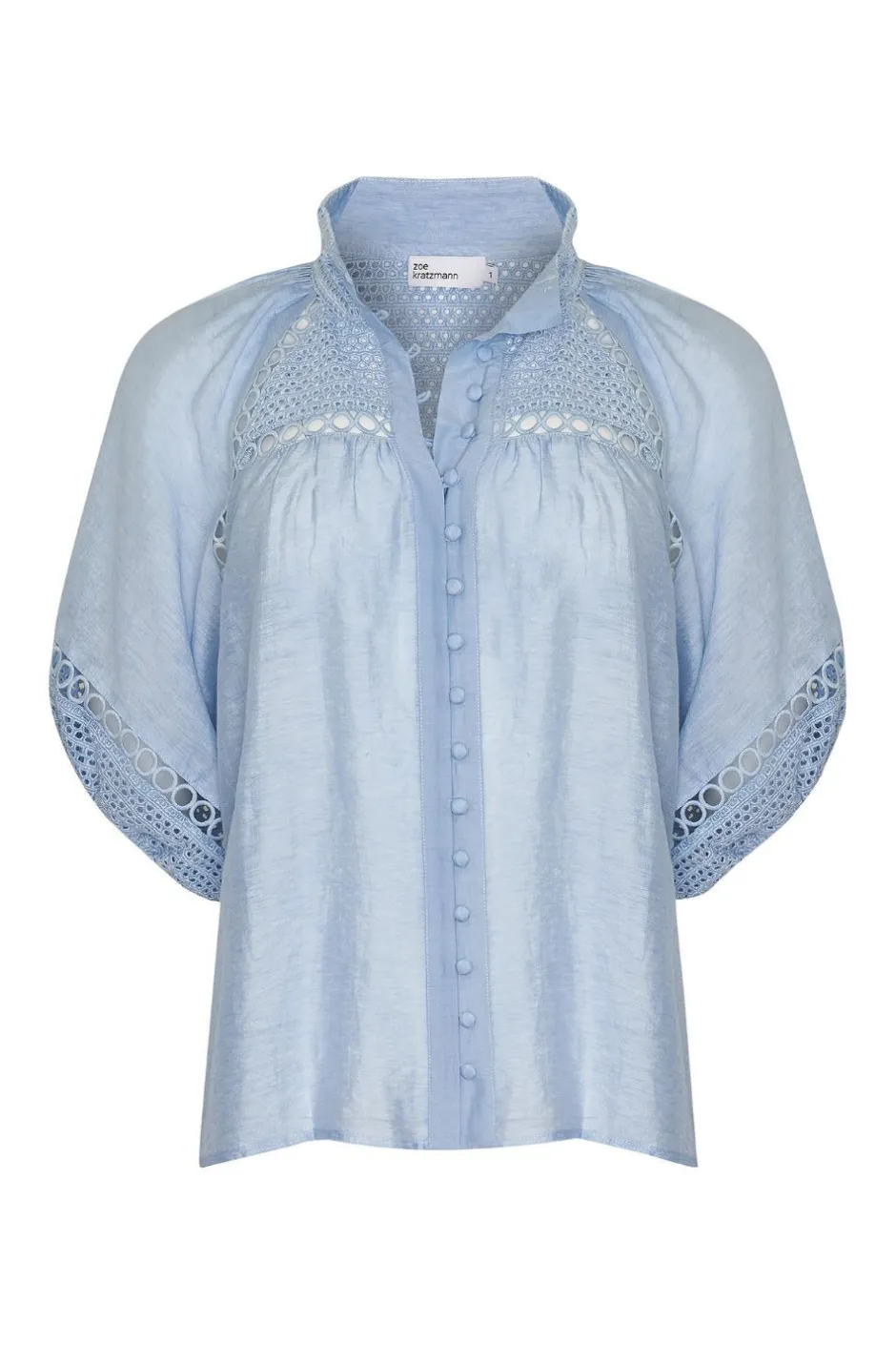 zoe kratzmann Tops|Roam Top-Sky