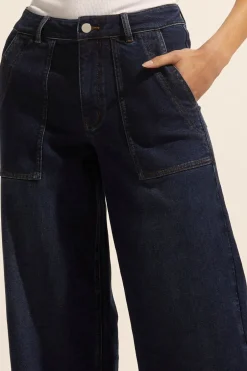 zoe kratzmann Bottoms|Rogue Jean-Dark Denim