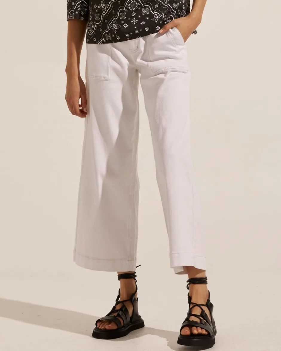 zoe kratzmann Bottoms|Rogue Jean-Porcelain