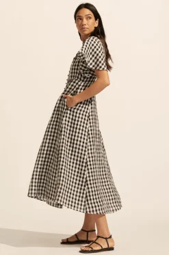 zoe kratzmann Dresses|Savour Dress-Black Check
