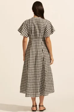 zoe kratzmann Dresses|Savour Dress-Black Check
