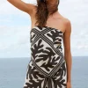 zoe kratzmann Tops|Scarf-Frond Choc