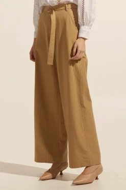 zoe kratzmann Bottoms|Scenic Pant-Toffee
