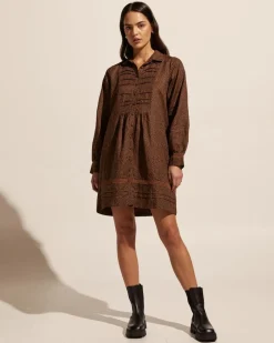 zoe kratzmann Dresses|Scheme Dress-Toast Leopard