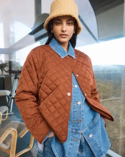 zoe kratzmann Jackets|Sear Jacket-Hazelnut