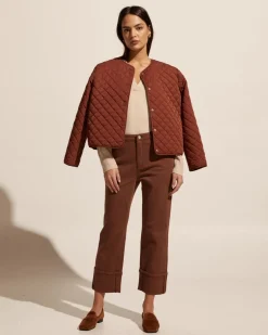 zoe kratzmann Jackets|Sear Jacket-Hazelnut