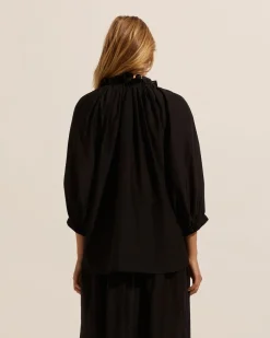 zoe kratzmann Tops|Siesta Top-Black