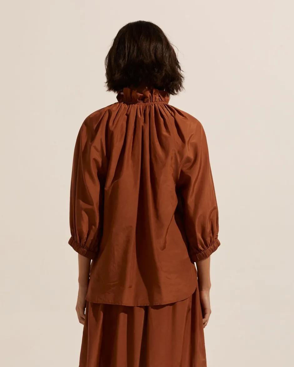 zoe kratzmann Tops|Siesta Top-Bronze