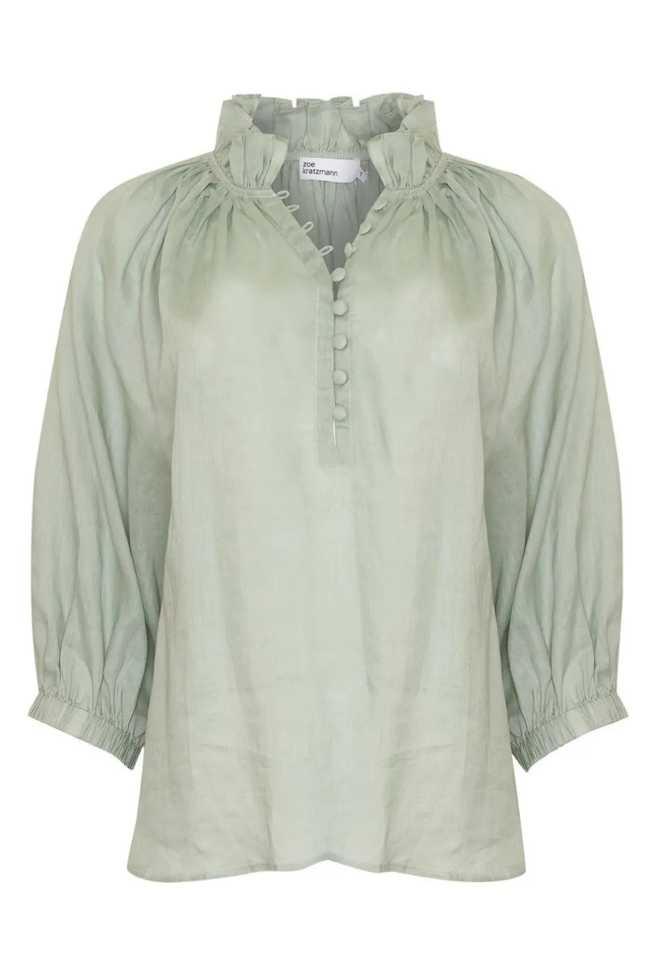 zoe kratzmann Tops|Siesta Top-Laurel