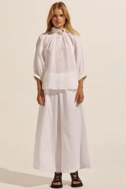 zoe kratzmann Tops|Siesta Top-Porcelain