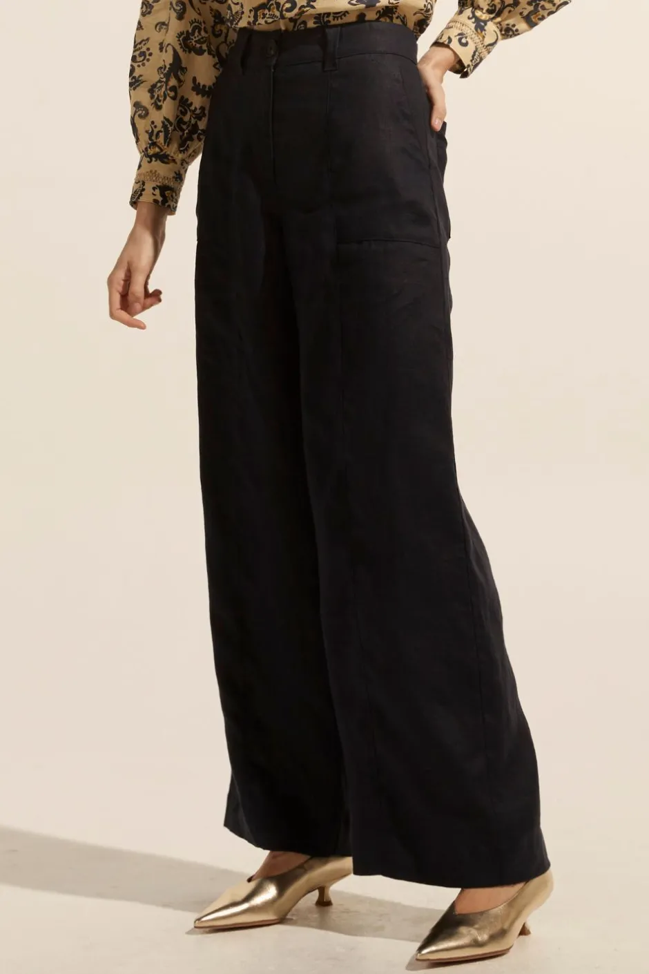 zoe kratzmann Bottoms|Signify Pant-Indigo