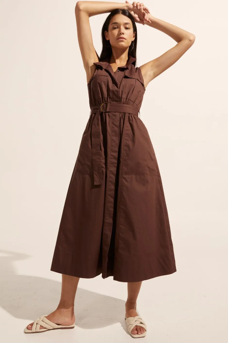 zoe kratzmann Dresses|Snippet Dress-Carob