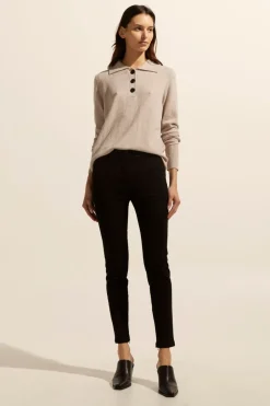 zoe kratzmann Bottoms|Source Pant-Black