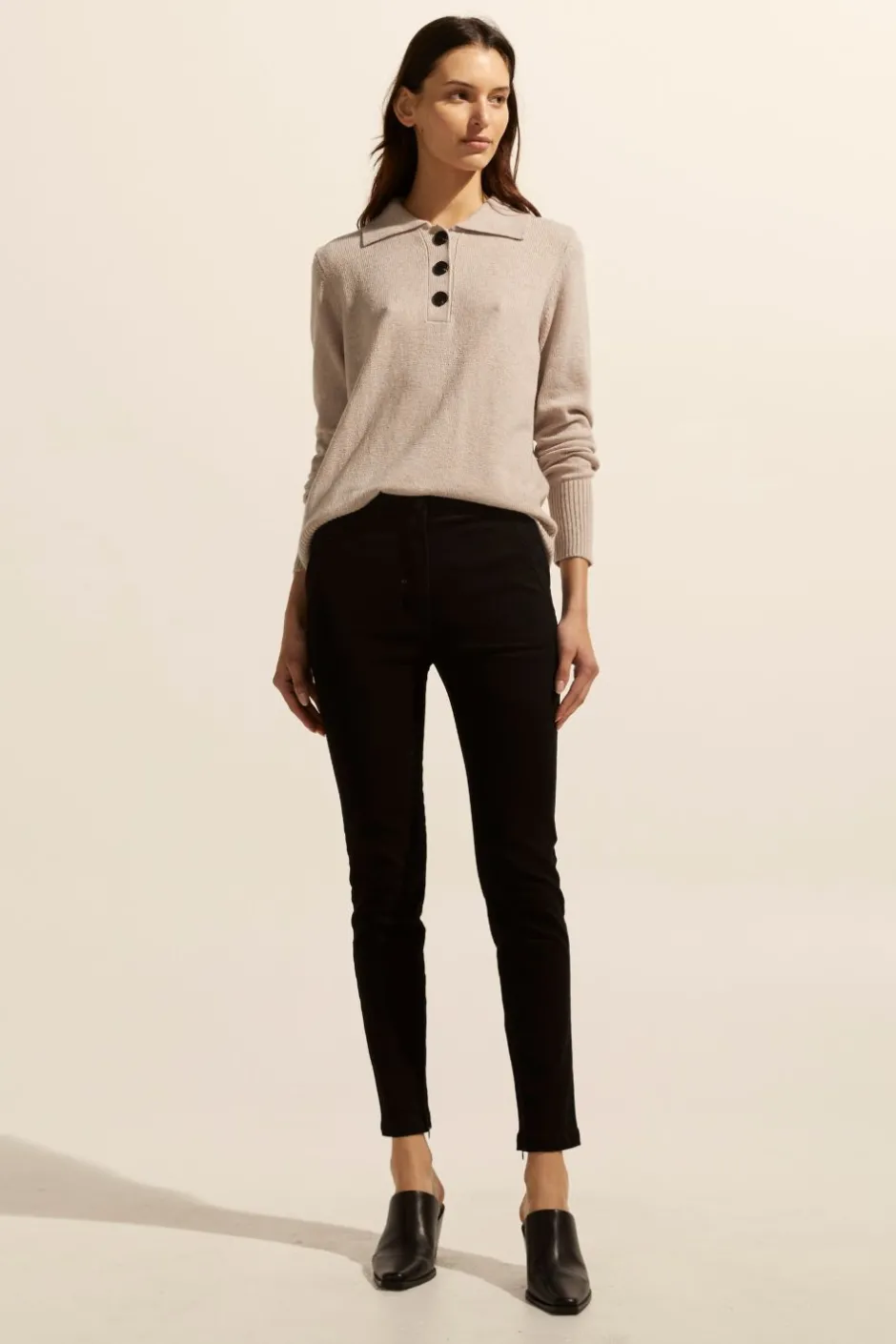 zoe kratzmann Bottoms|Source Pant-Black