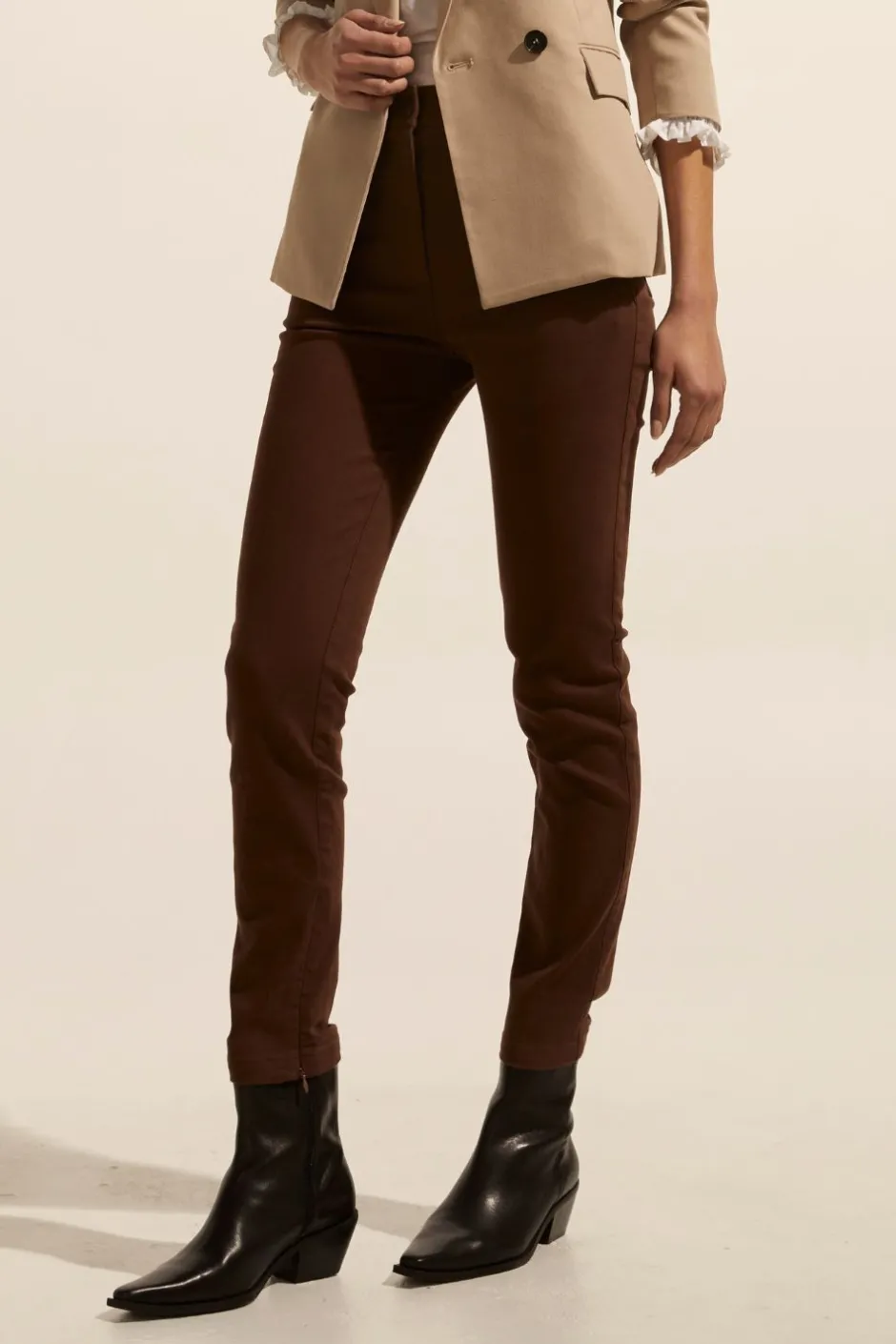 zoe kratzmann Bottoms|Source Pant-Chocolate