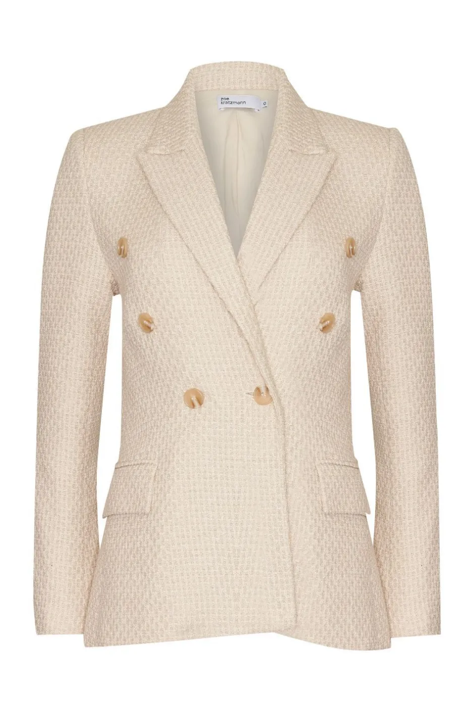 zoe kratzmann Jackets|Spurt Jacket-Ecru