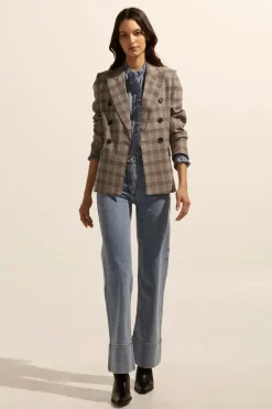 zoe kratzmann Jackets|Spurt Jacket-Mousse Check
