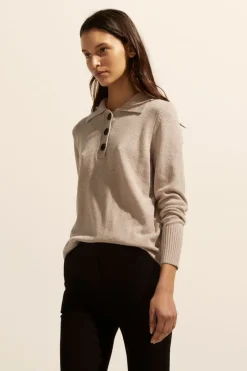 zoe kratzmann Knitwear|Steer Knit-Stone