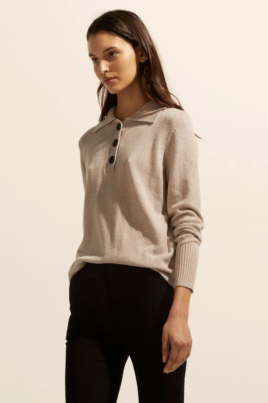 zoe kratzmann Knitwear|Steer Knit-Stone