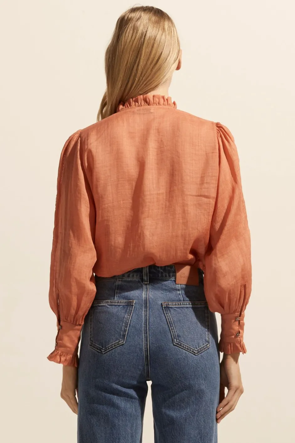 zoe kratzmann Tops|Swoon Top-Apricot