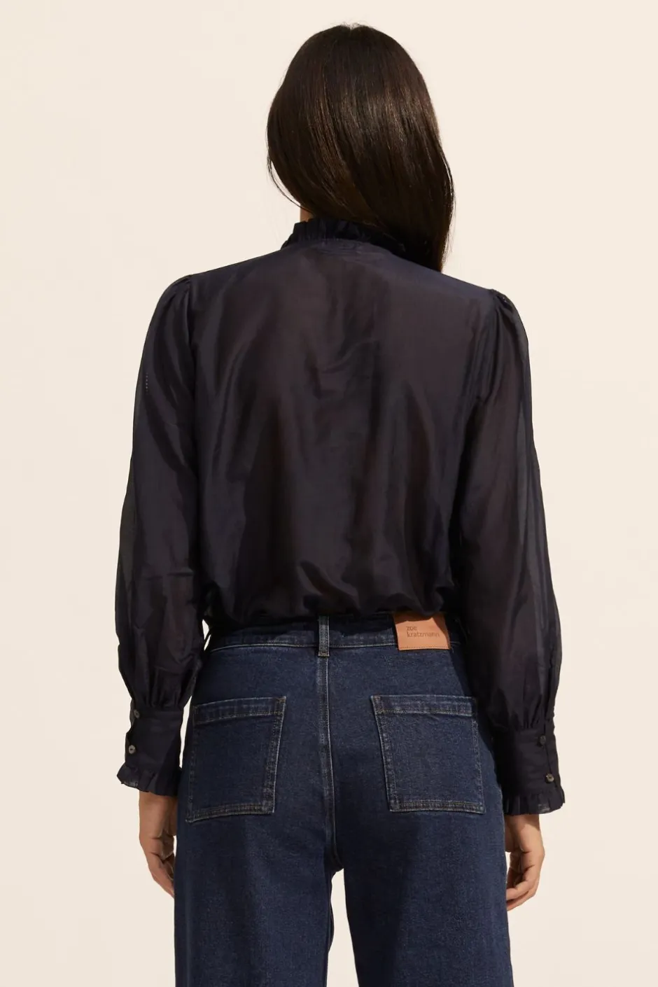 zoe kratzmann Tops|Swoon Top-Indigo
