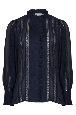 zoe kratzmann Tops|Swoon Top-Indigo