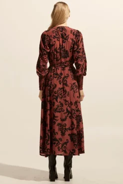zoe kratzmann Dresses|Tangent Dress-Clay Floral