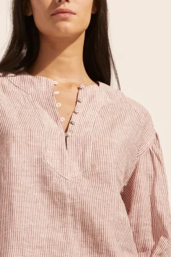 zoe kratzmann Tops|Theme Top-Ginger Stripe