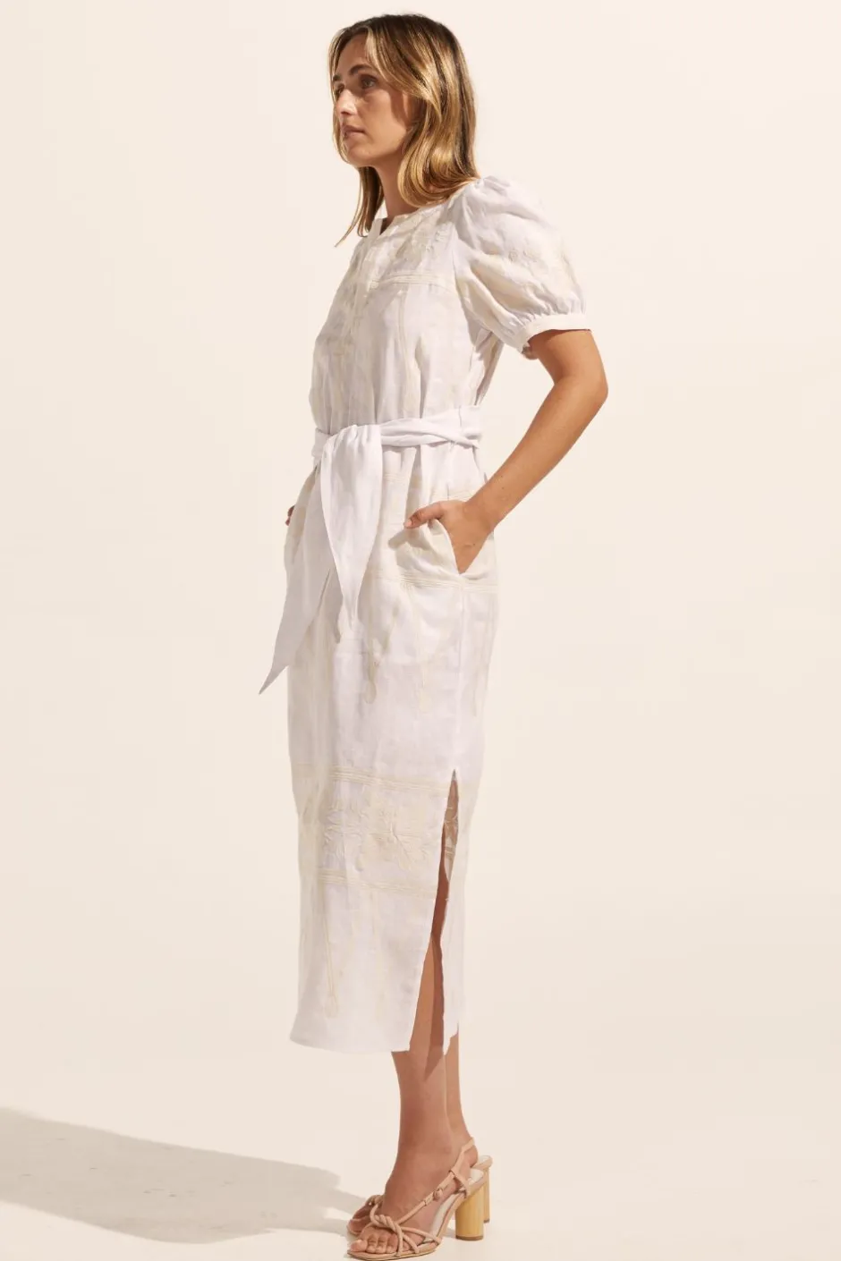 zoe kratzmann Dresses|Unify Dress-Porcelain Embroid